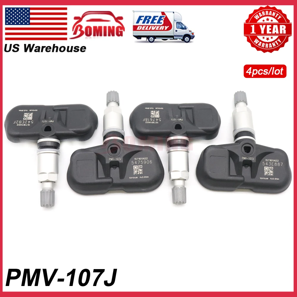 PMV-107J New Car TPMS Tire Pressure Sensor For Toyota Camry Corolla Highlander Avalon Lexus CT200h ES350 GS460 42607-33011 315Mh