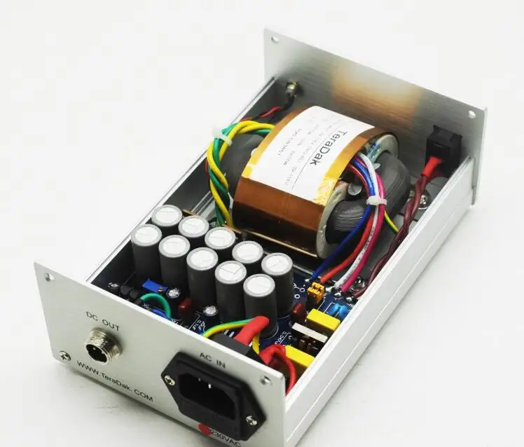 TeraDak DC-30W-SB3 DC (5V/3A) مصدر طاقة خطي للحمى