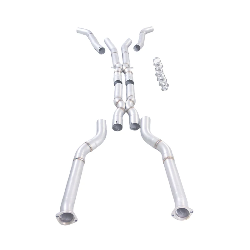 

Выхлопная система GFC из нержавеющей стали 304, подходящая для BMW M5 E60 5.0L V10 2006 года выпуска, с центральной секцией Catback.