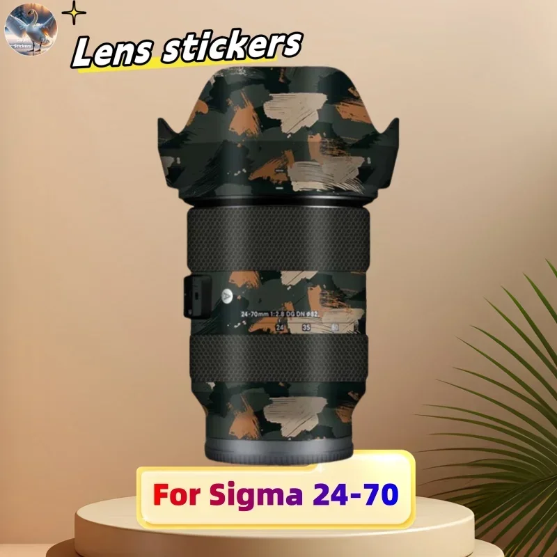 

for Sigma 24-70 Lens stickers, precision cut wear-resistant protective film, DIY skin