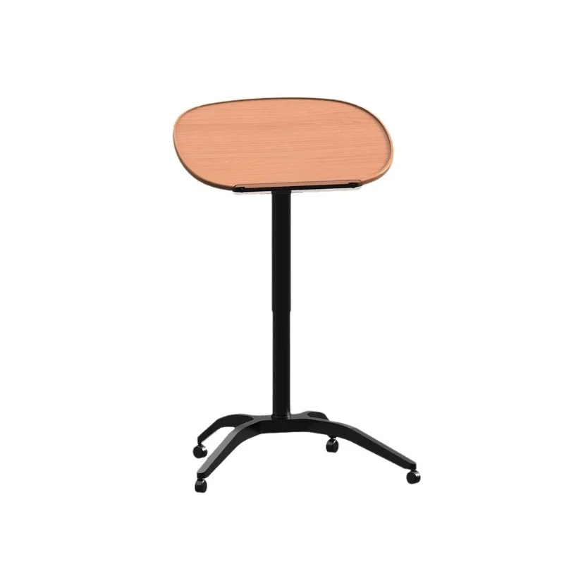 Removable lifting table, Nordic I am a bedside table, cherry wood living room side table, solid wood computer desk