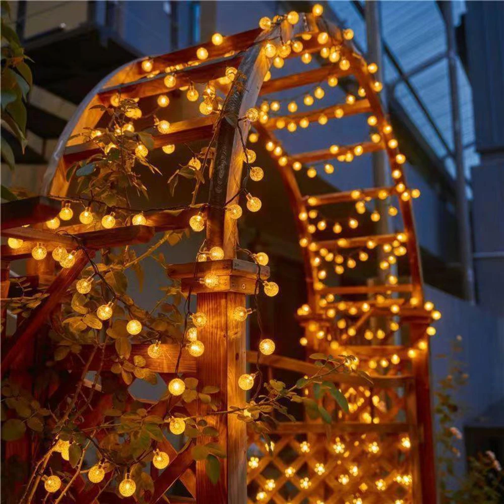 TARKA Camping 6M USB/Battery LED String Lights Power Ball Outdoor Picnic Waterproof  Lights Camping Supplies Garden Fairy Light image 5