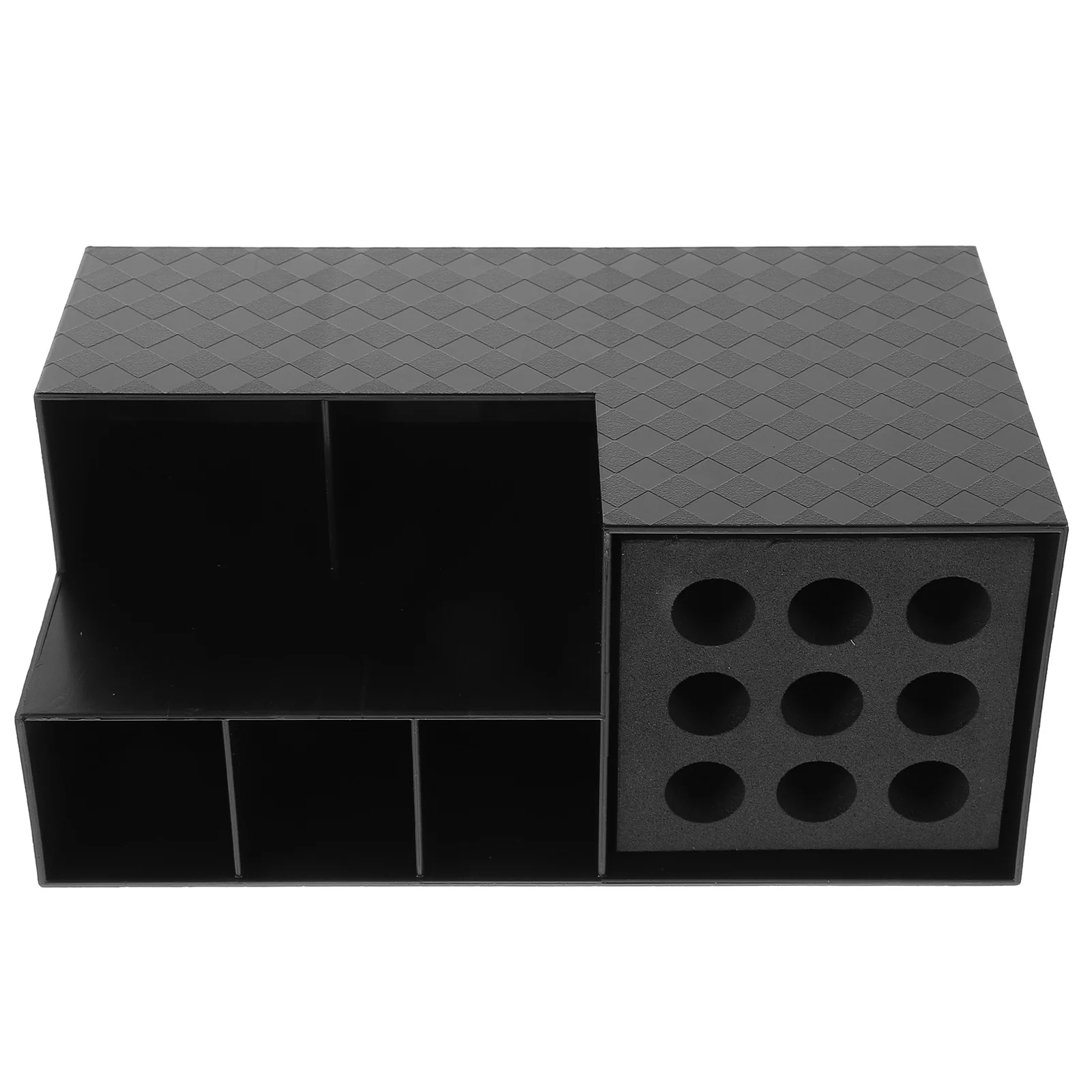 

Hair Styling Tool Storage Box Compact Hairdressing Case Scissors Holder Salon Station Organizer Scissors Holder