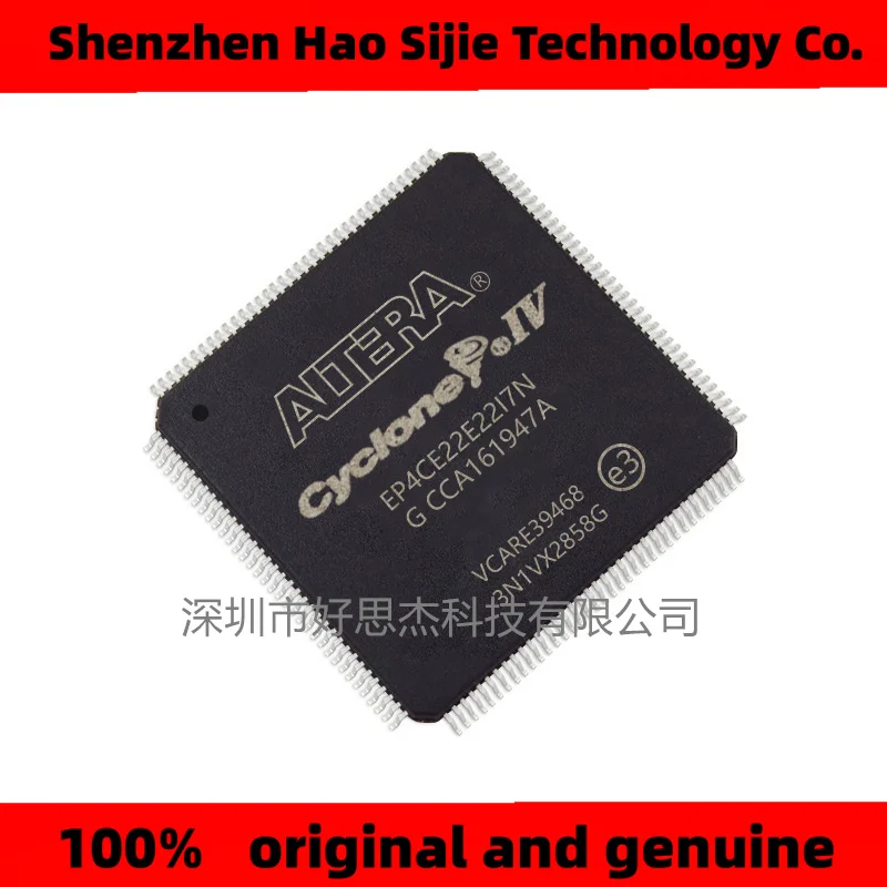 

100% original and genuine EP4CE22E22I7N EP4CE22E22 Package QFP144 Field Programmable Gate Array ICs