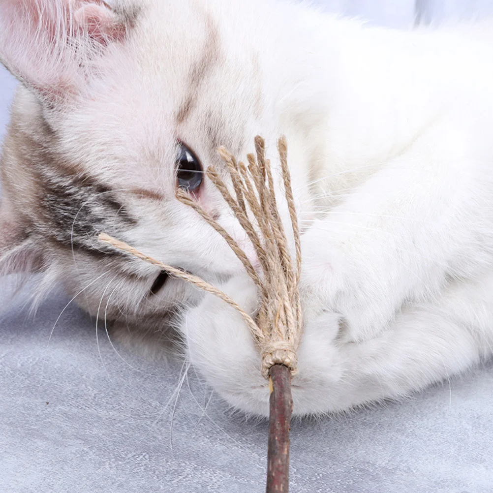 

3pcs Cat Teaser Interactive Wand Toys Kitten Plaything Stimulate Senses Relieve Stress Exercise Pet Supplies Fishing Rod