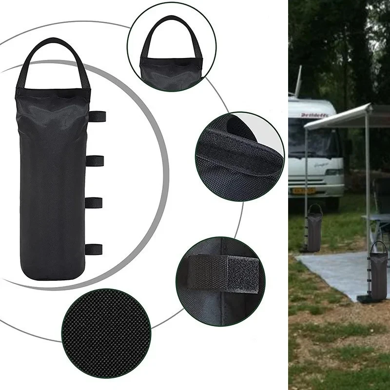 2Pcs Oversized Pop-Up Tent Weight RV Outdoor Tent And Sunshade Weight Bag Durable Nylon Frame And Elastic Rope RV Accessories