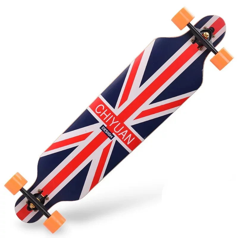 

Longboard, Maple Dance Board, Complete Ready to Ride, 4 Wheel, Adult Long Board, 104CM, Complete Ready To Use Board, Sport Board