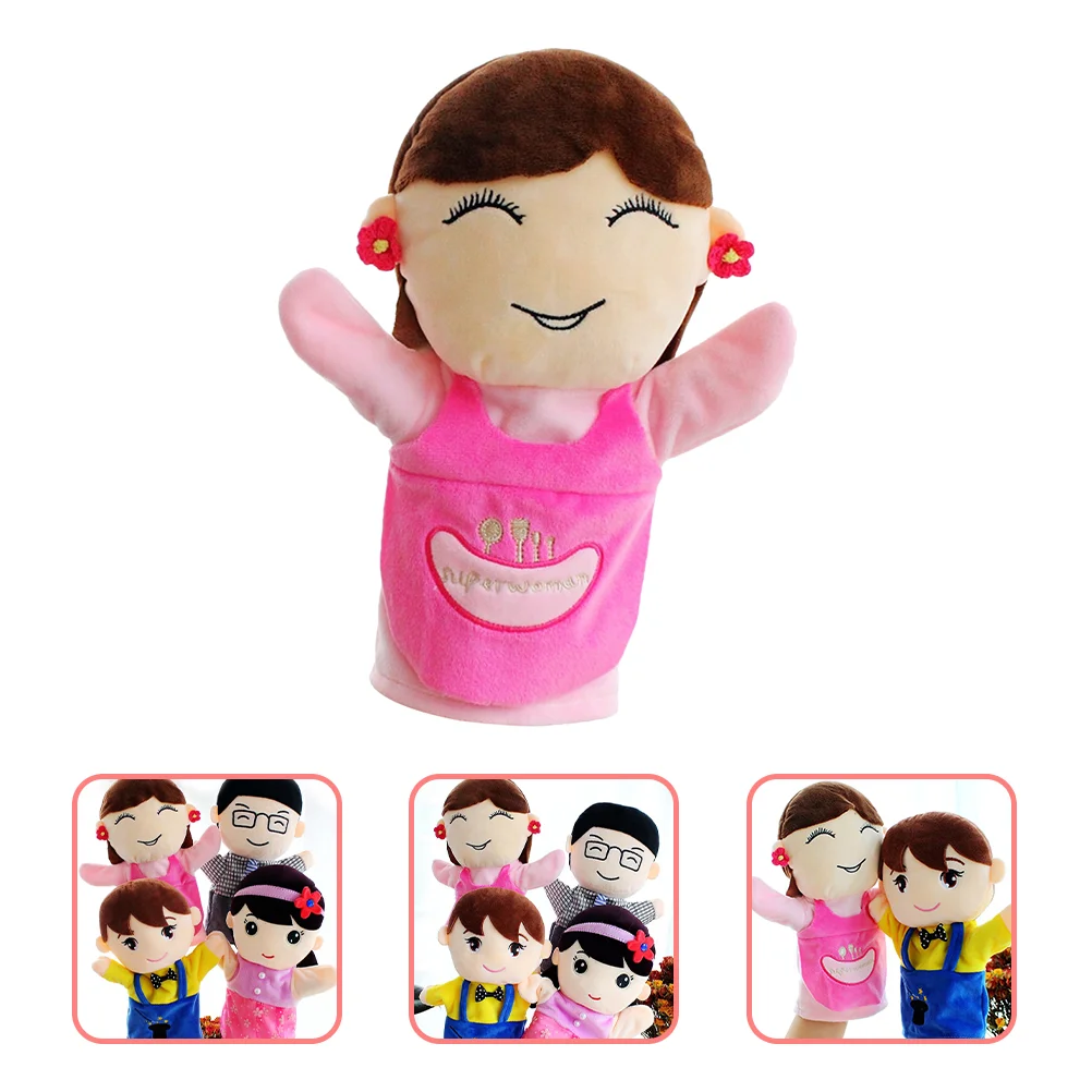 

Hand Puppet Puppets Family Interactive Toys Dolls Plaything Kid Educational