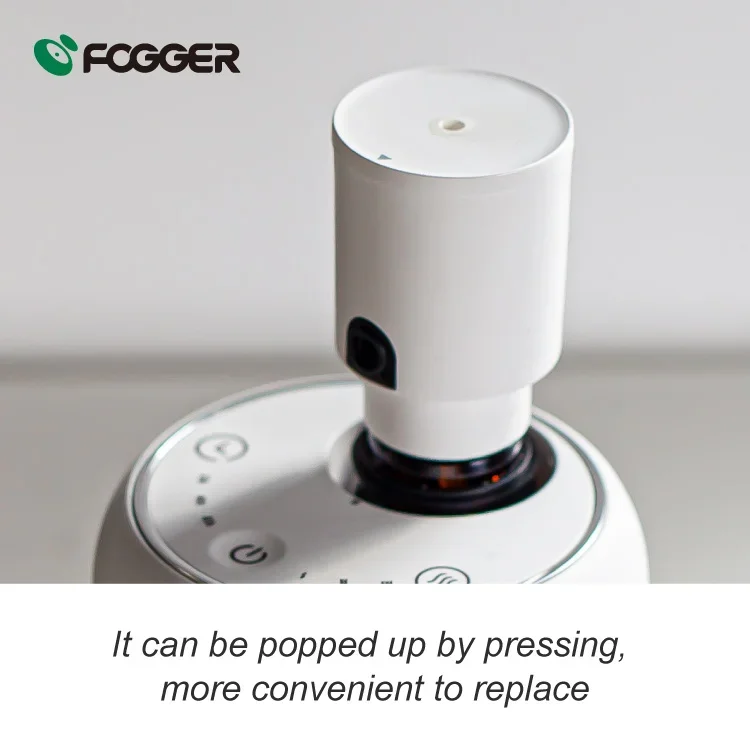 Ultrasonic Smart Waterless Aroma Difusor, Inovador Tipo-C, Nebulizador de Névoa Fresca Recarregável