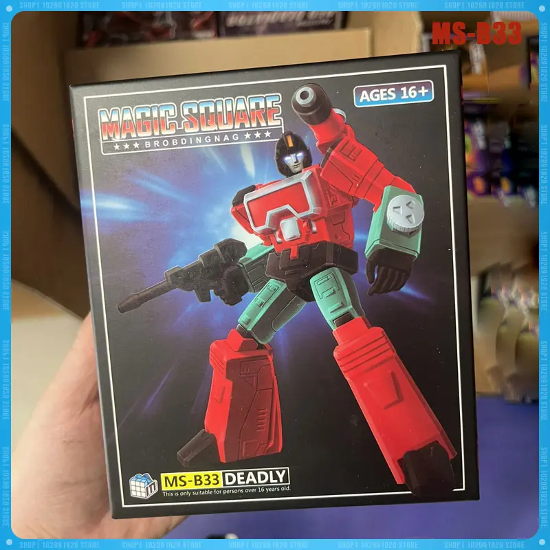 ทรานส์ฟอร์เมชั่น เมจิก สแควร์ Ms-Toys Ms-B33 Msb33 Perceptor ฟิกเกอร์แอคชั่นสีใหม่ รุ่น Deadly ของเล่นสะสม มีสินค้าพร้อมส่ง