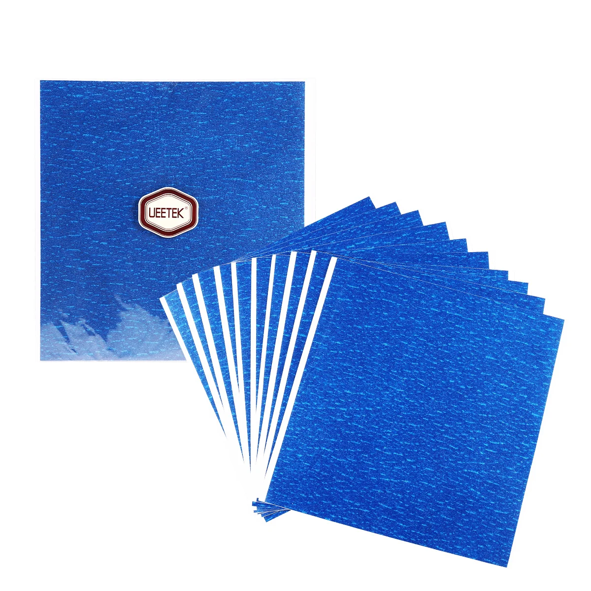 

10Pcs 3D Printer Heated Bed Blue High Temperature Tape 210Mm X 200Mm Premium Rubber Adhesive Easy Remove Strong Bond Heat