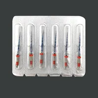 Limas NITI azules reciprocas dentales R25 R40 R50, archivo Endo de reciproca, calor Dental, solo un archivo, instrumento endodóntico de odontología