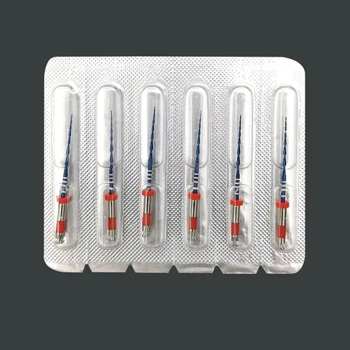 Limas NITI azules reciprocas dentales R25 R40 R50, archivo Endo de reciproca, calor Dental, solo un archivo, instrumento endodóntico de odontología