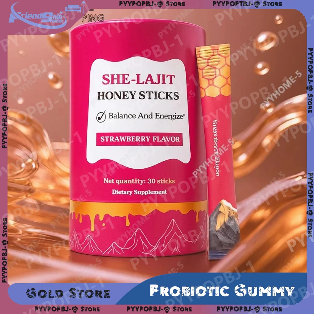 

Natural Honey Sticks with Strawberry Flavor | Portable Honey Daily Snack