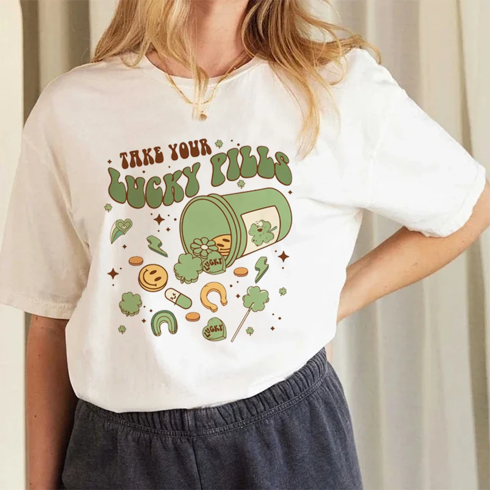 

Футболка с коротким рукавом с рисунком «Возьмите удачу»