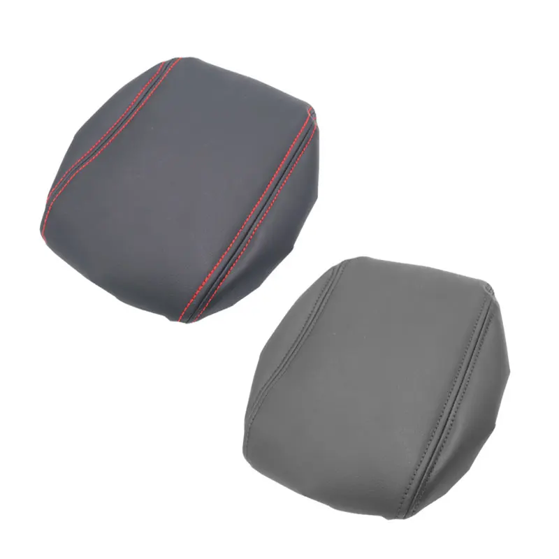 For VW Golf 6 2010 2011 2012 2013 PU Leather with Sponge Car Interior Center Console Lid Armrest Box Protection Cover Trim