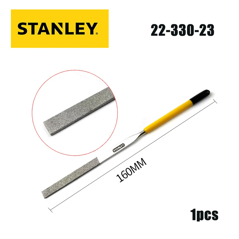 STANLEY Diamond Flat Head Flat File Steel File Metal Diamond File Alloy Woodworking Fitter Jade Mini.