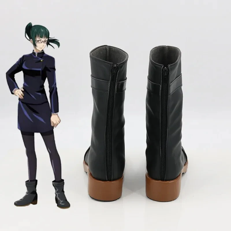 

A;3\v,7'd/Anime Cosplay Shoes Jujusu Kaisen Maki Zenin Boots Halloween Costume Accessories Props Madec;4'b,7'm\1/