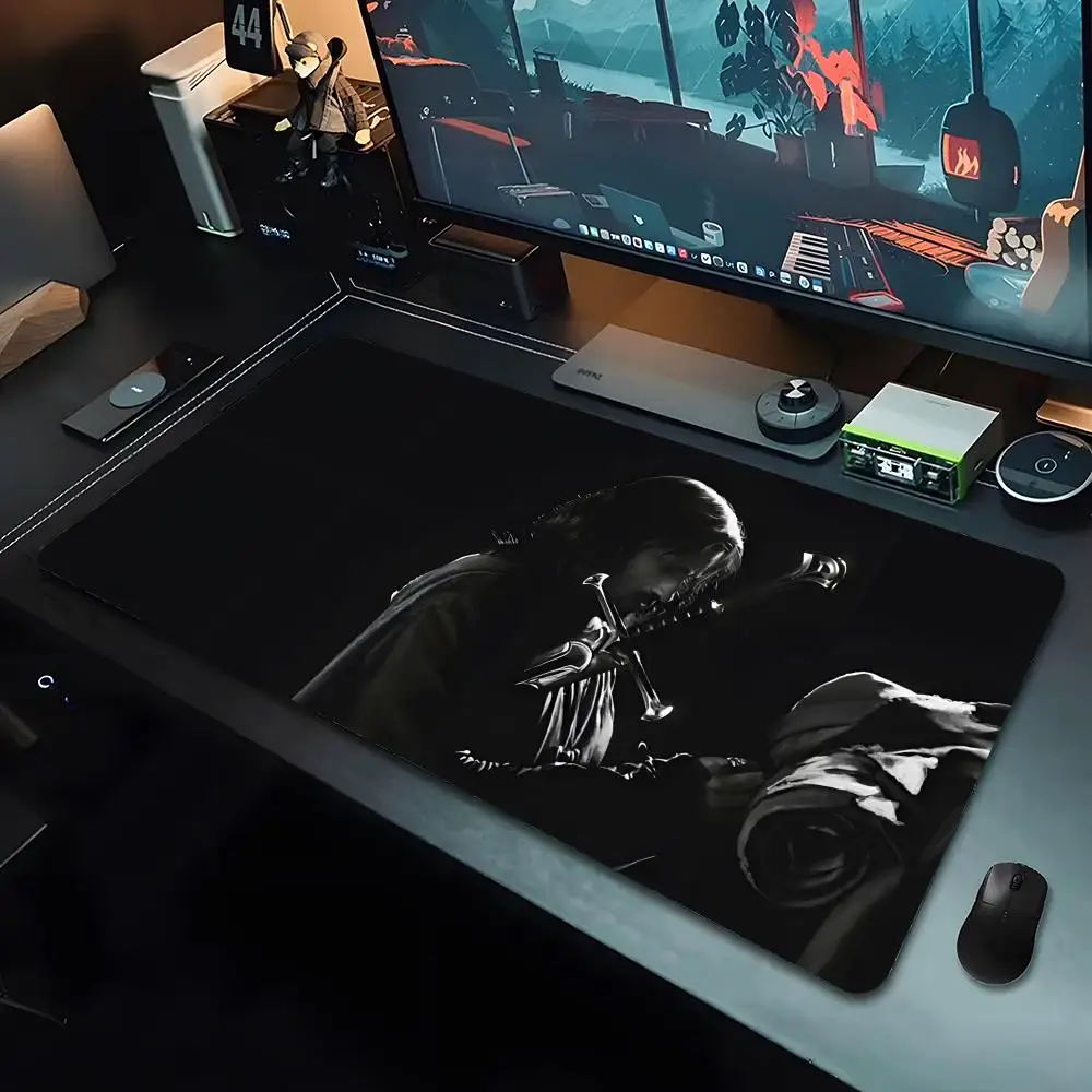 

Коврик для мыши «Властелин колец» (аниме), большой игровой коврик с утолщенной кромкой, для компьютерной клавиатуры и стола