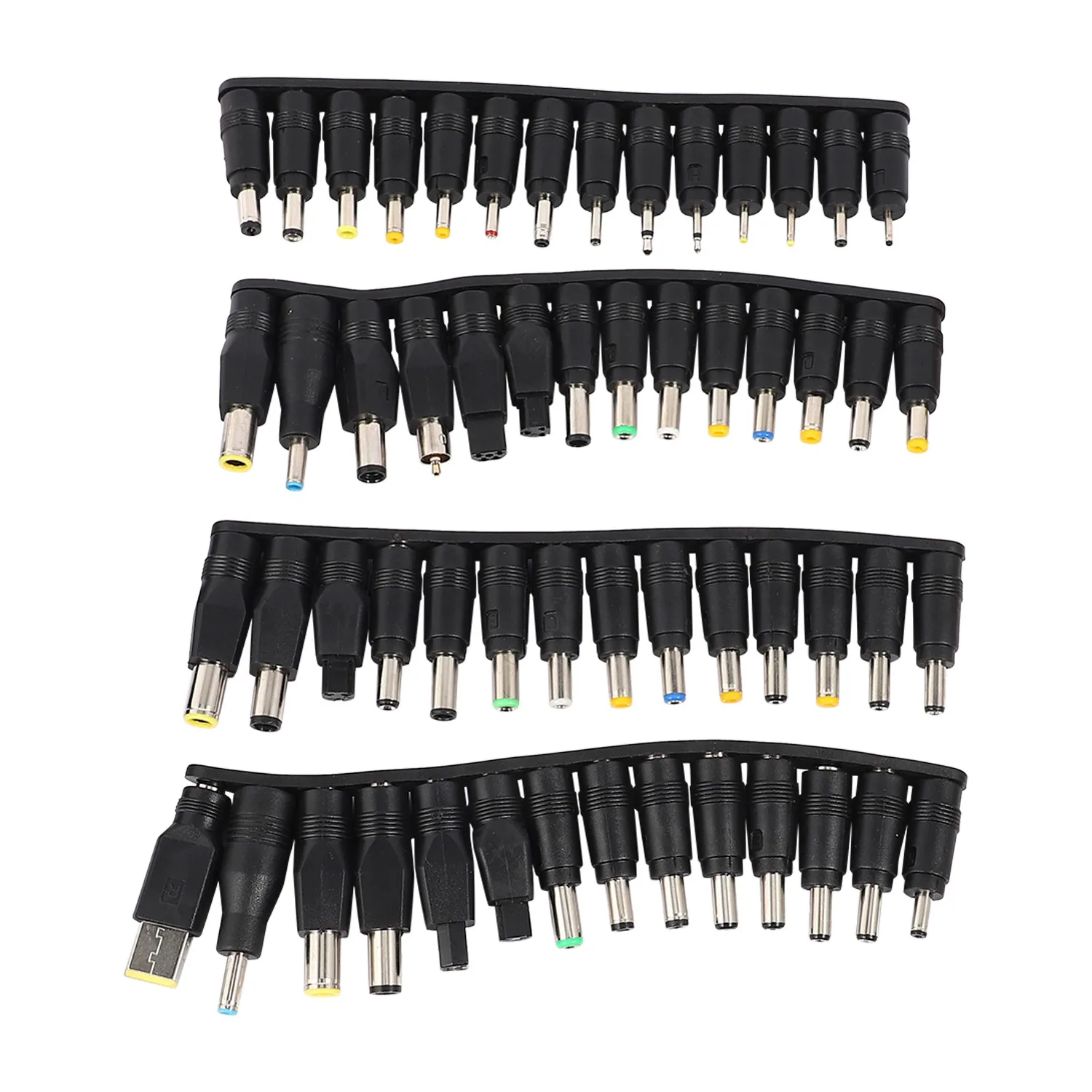 74 Pcs Universal Laptop DC Power Supply Adapter Connector Plug AC Conversion Head Jack Charger Connectors Laptop Power