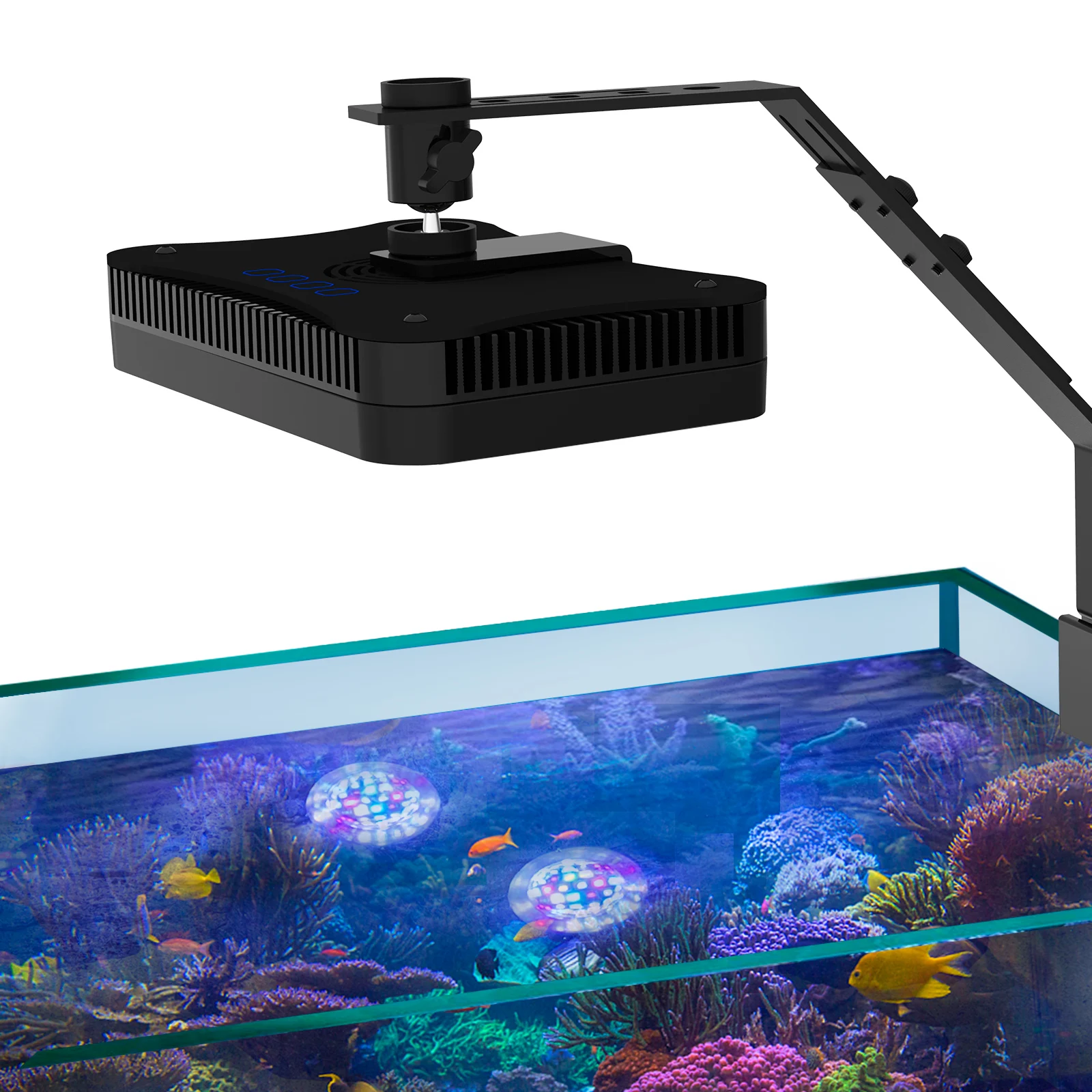 

Lominie Aquarium LED Reef Light Coral WiFi Control 135W Programmable Saltwater Aquarium Light Full Spectrum for Marine fish tank