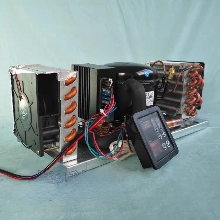 موجة التفريغ BD35A وحدة صغيرة الهواء البارد المتكاملة الجمعية 12V24V48V بدء التشغيل التبريد وحدة تكييف الهواء الصغيرة