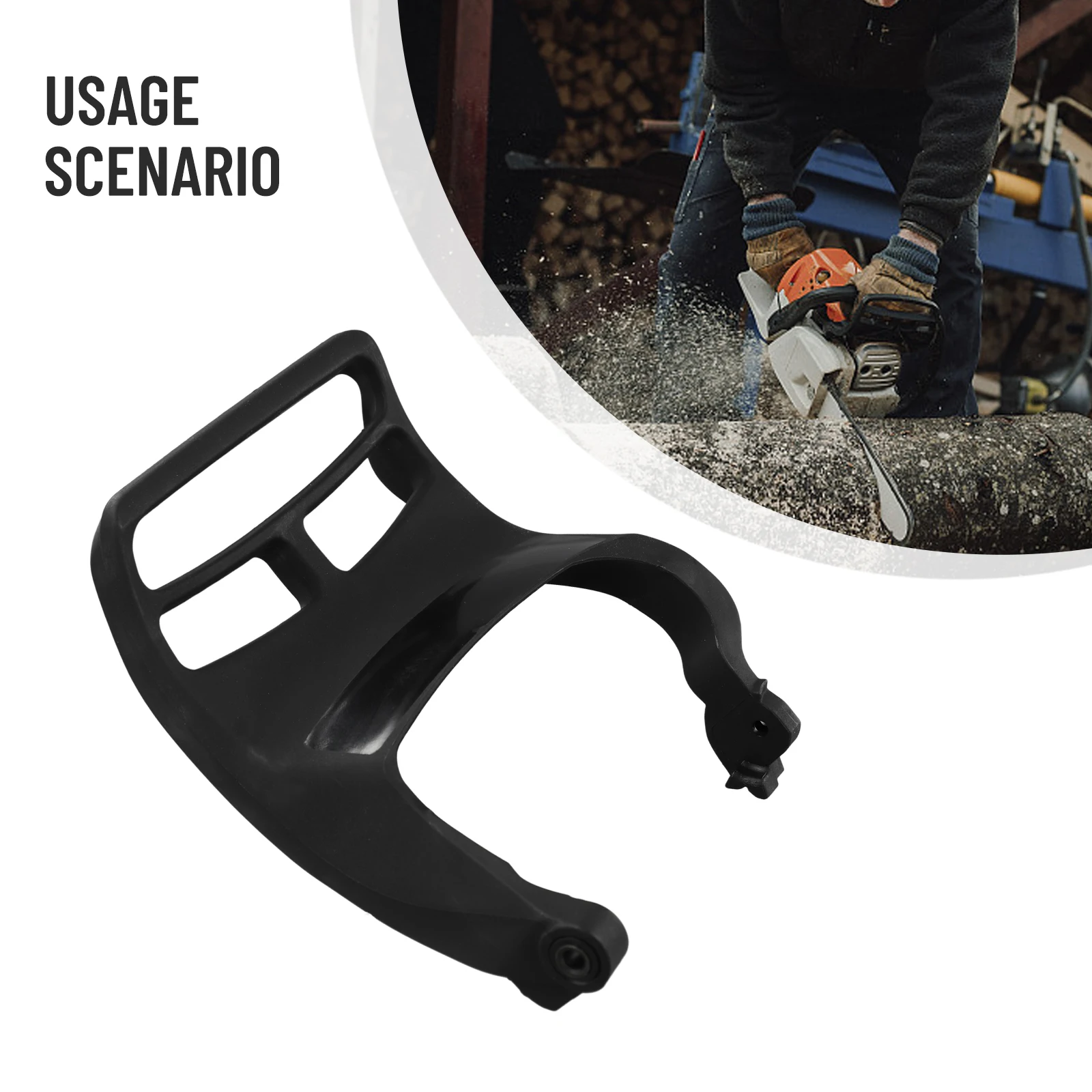 

Simplistic yet Effective Design of a reliable brake handle specifically made to fit chainsaws like the 461 series
