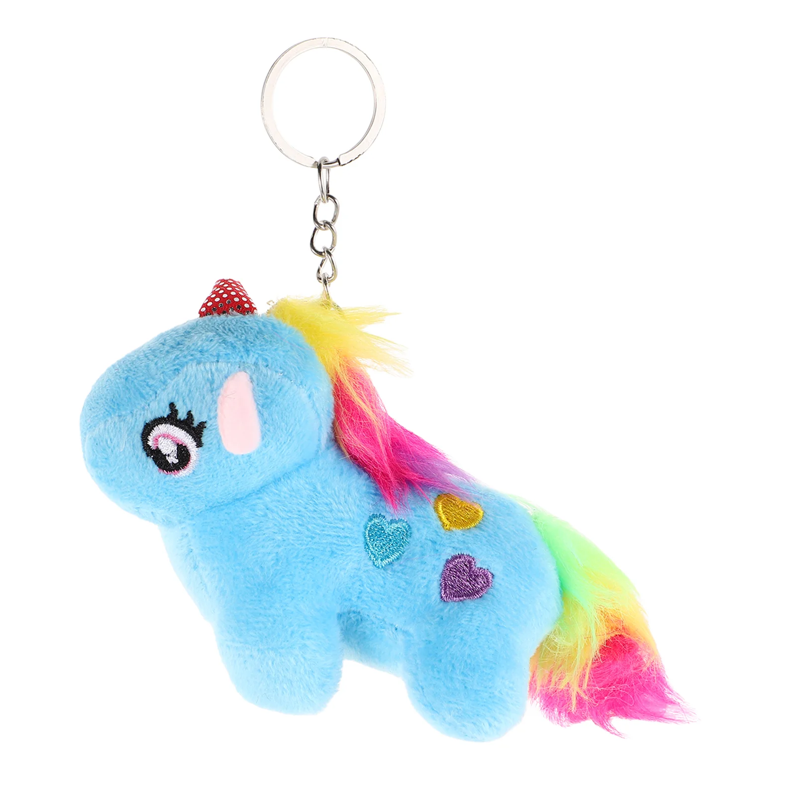 

Stuffed Animal Keychain Unicorn Backpack Pendant Decoration Decorations Toys Child