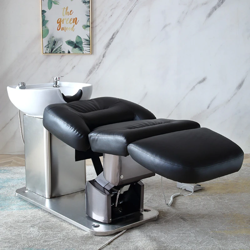 Chinese Spa Hair Shampoo Chair Salon Hairdressing Seats Washing Equipment Pedicure stoel Salons Washbasins Bowl Bed Japanese