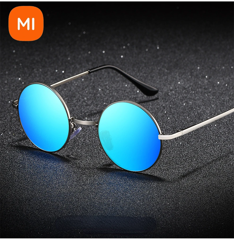 

Xiaomi Mijia Polarized Round Sunglasses for Men Hot Black Goggle Male Ultralight Retro Vintage Sun Glasses Women UV400 Eyewear