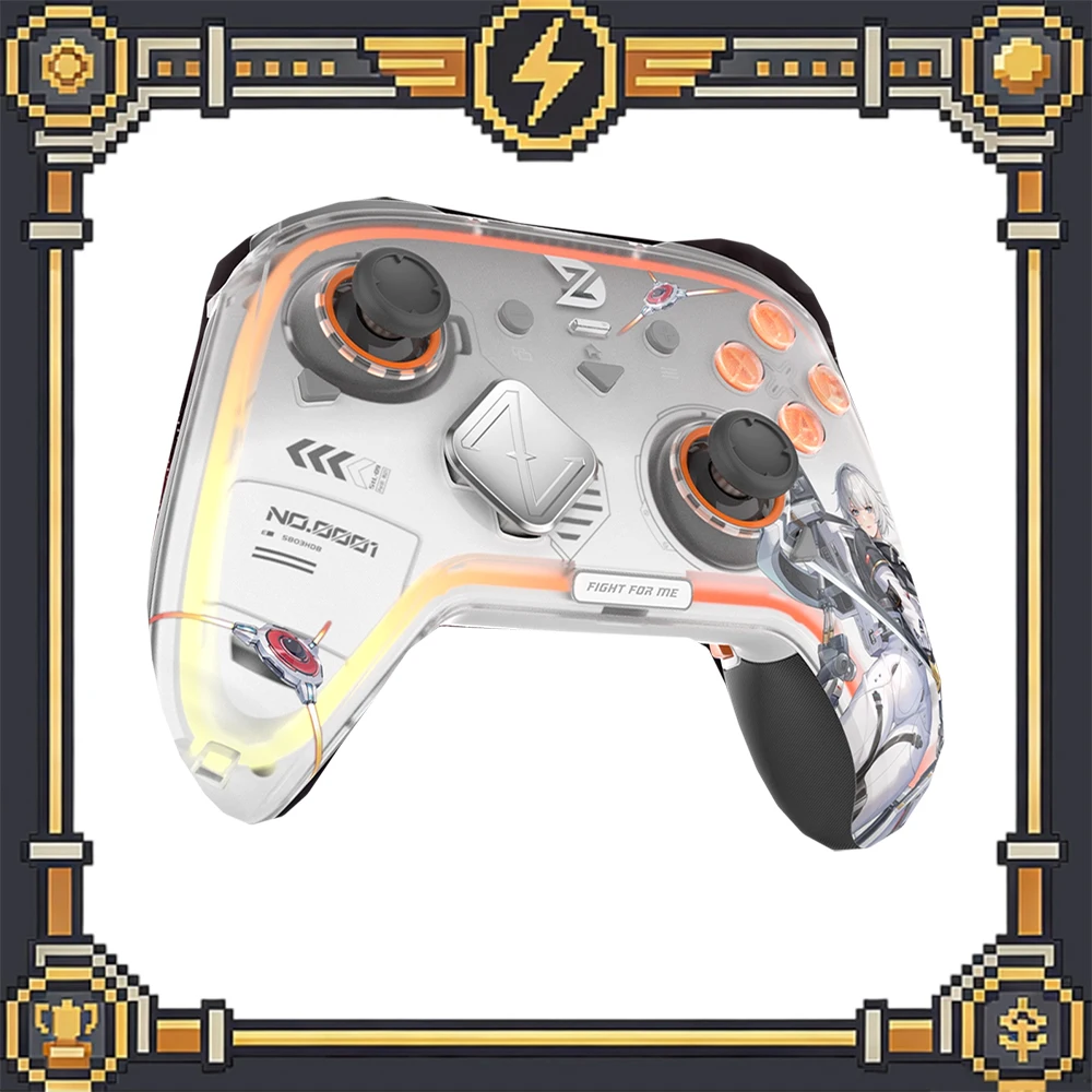 ZD Ultimate Legend Gaming Controller Ling Cage Bai Yuekui Edition 8K Polling Gamepad for PC Steam APEX Gaming