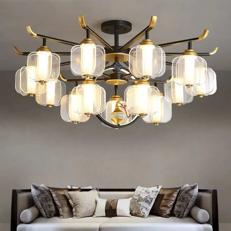 

Nordic Pendant Light Living Room Main Lamp Modern Simple and Atmospheric Creative Luxury Dining Room Bedroom Chandelier