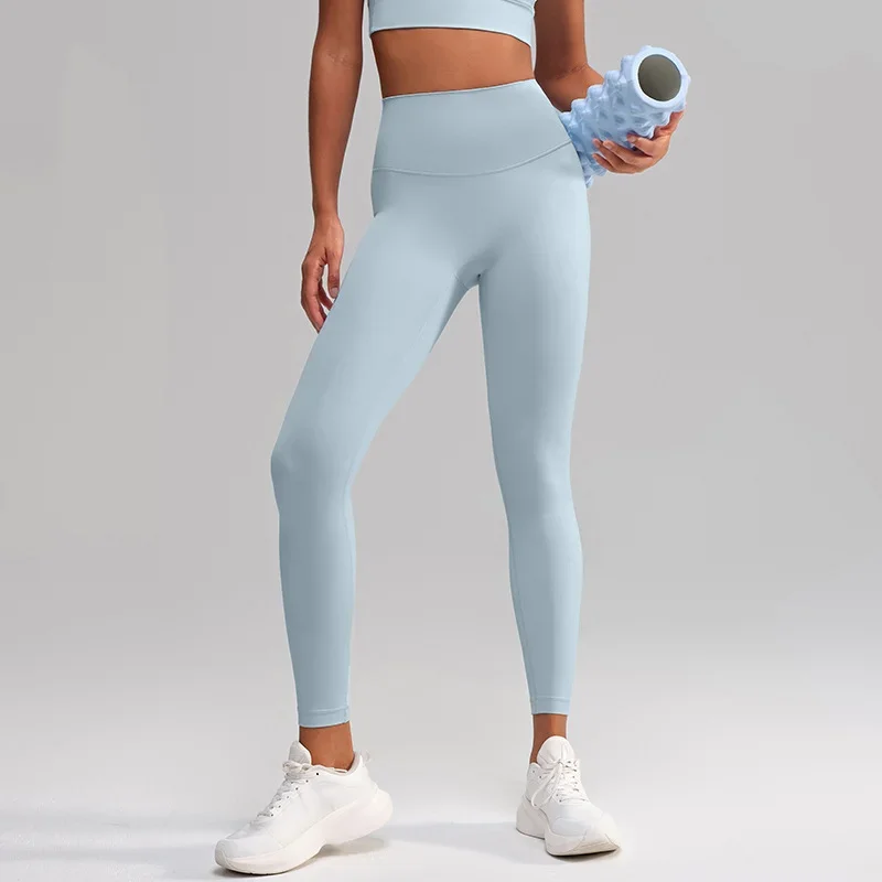 Yoga Pants Women 2025 Peach Hip Lift High Waist Gym Leggings with Pocket Running Fitness Sports Pants Workout Clothes Sportswear image 5