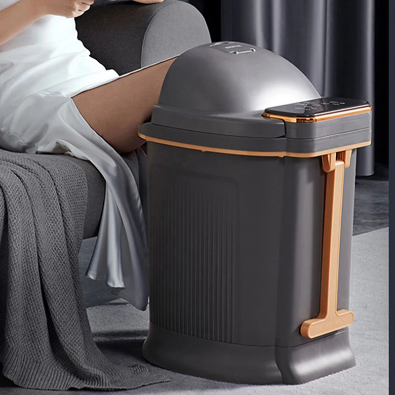 

65cm Foldable Electric Foot Spa Massager Automatic Roller Fumigation Calf Feet Detox Machine Relieve Fatigue Home Use Durable