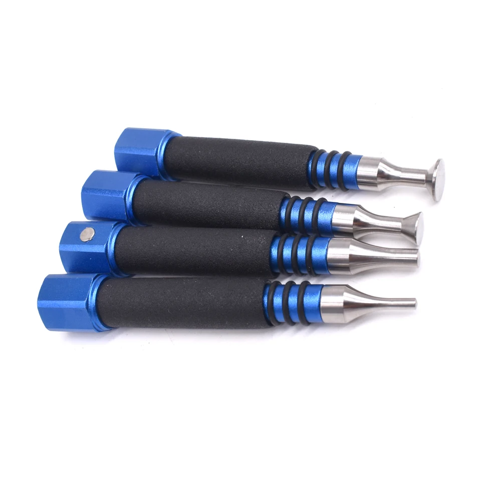 PDR Dent Repair Tapper Pen Set Aluminum & Titanium Alloy Paintless Dent Repair Tools 4 PDR Dent Repair Tapper Pen Set Aluminum & Titanium Alloy Paintless Dent Repair Tools 4