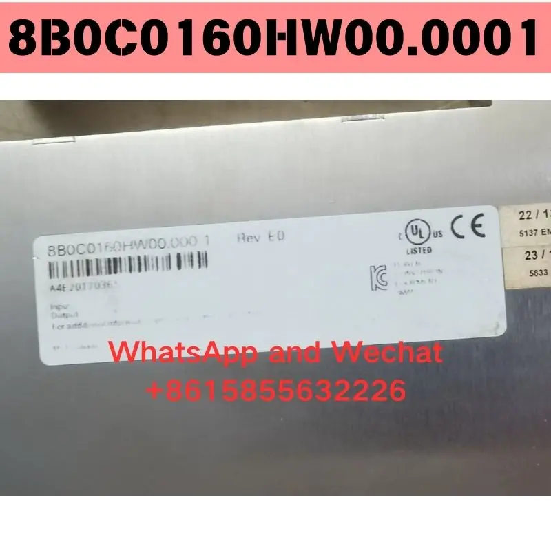 

Brand new original Used Driver 8B0C0160HW00.0001 Functional test OK Fast delivery