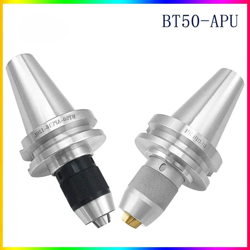 NEW high precision bt50 apu13 apu16 Milling Disk Connecting Handle CNC Cutting Accessories bt apu tool holder spindle 110L 180L