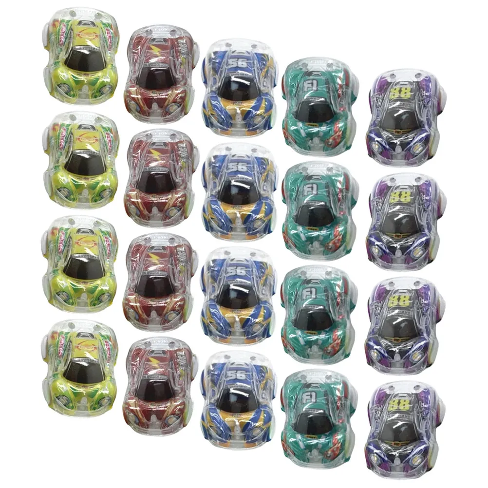 

25Pcs Mini Pull Back Cars Children's Cartoon Pull Car Plaything Small Portable Mixed Style Kids Plaything Car Toy