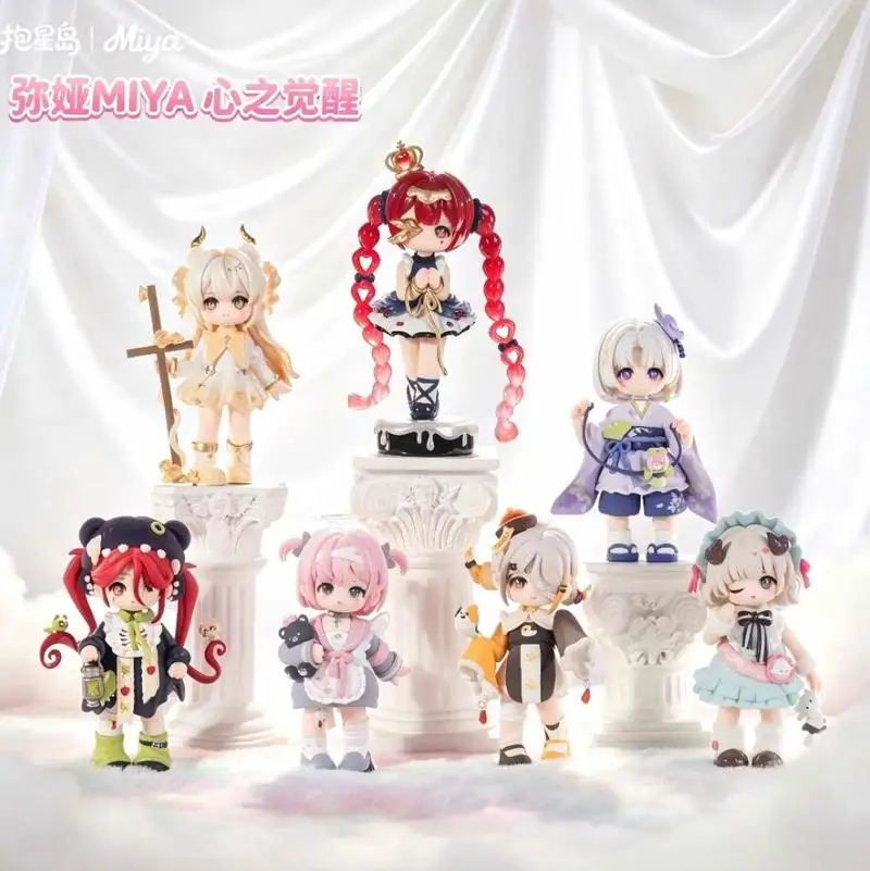 Authentic Miya Heart Awakening Series Blind Box Doll Handmade Trendy Desktop Ornament Collection Birthday Gift
