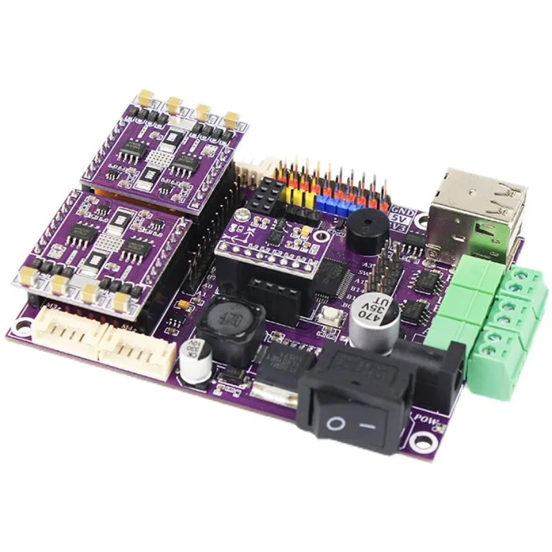 For STM32F4 ROS Robot Control Board, Wire-controlled Remote Control Four-wheel Drive, Motor Closed-loop Drive