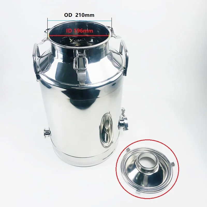 35L, 50L, 70L ,100L Lid For Distillation Boiler Distillery Tank ,Brew Tank, Distillery Tank Stainless Steel 304