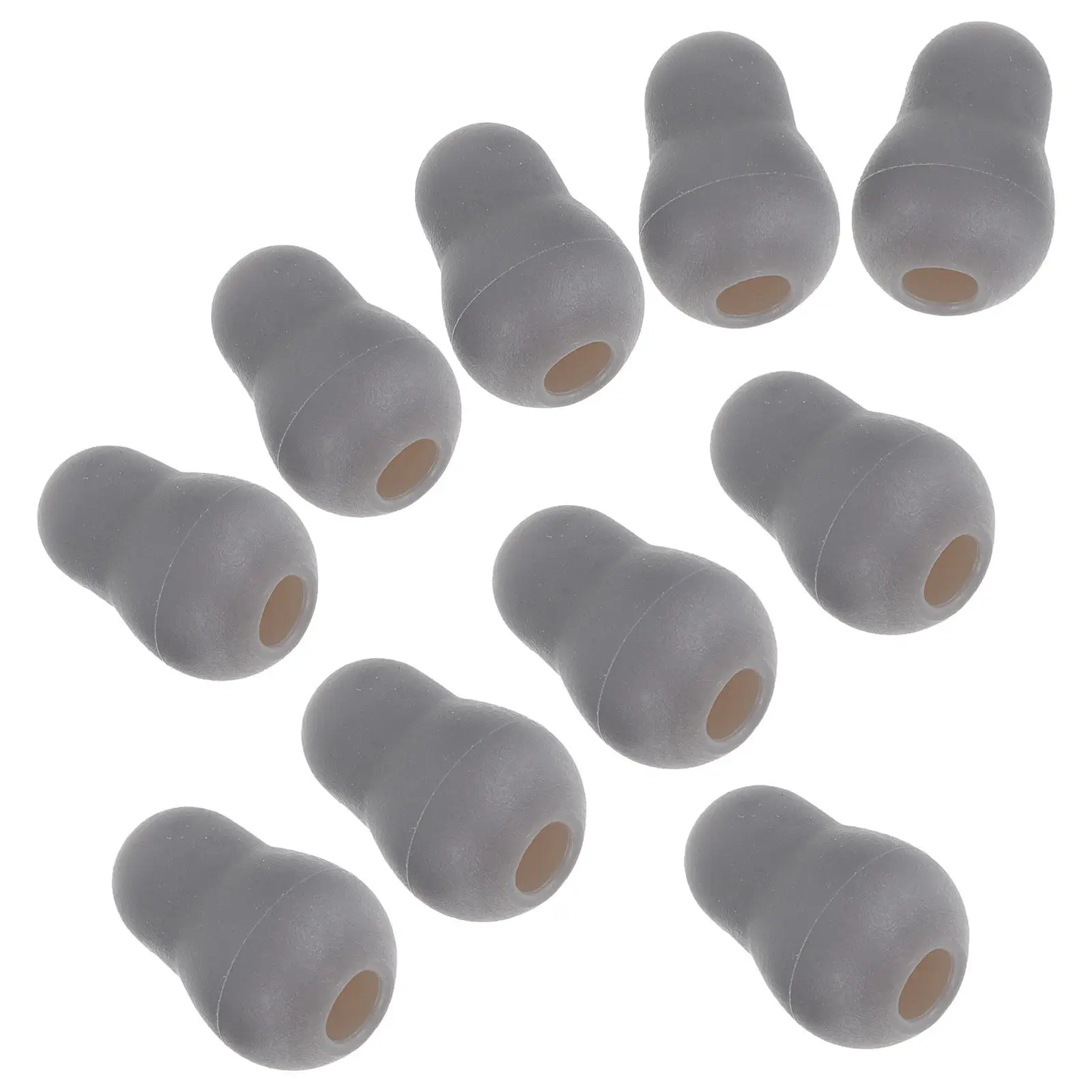 10Pcs Stethoscope Ear Tips Replacement Soft PVC Earpieces for Accurate Auscultation Warm Comfort Winter Use Hospital Clinic