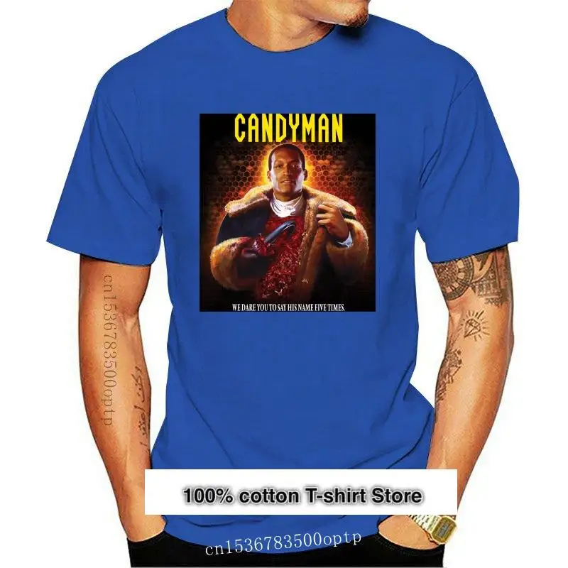 Camiseta Retro para hombre, ropa de Candyman, película de terror, película, Barker, Slasher