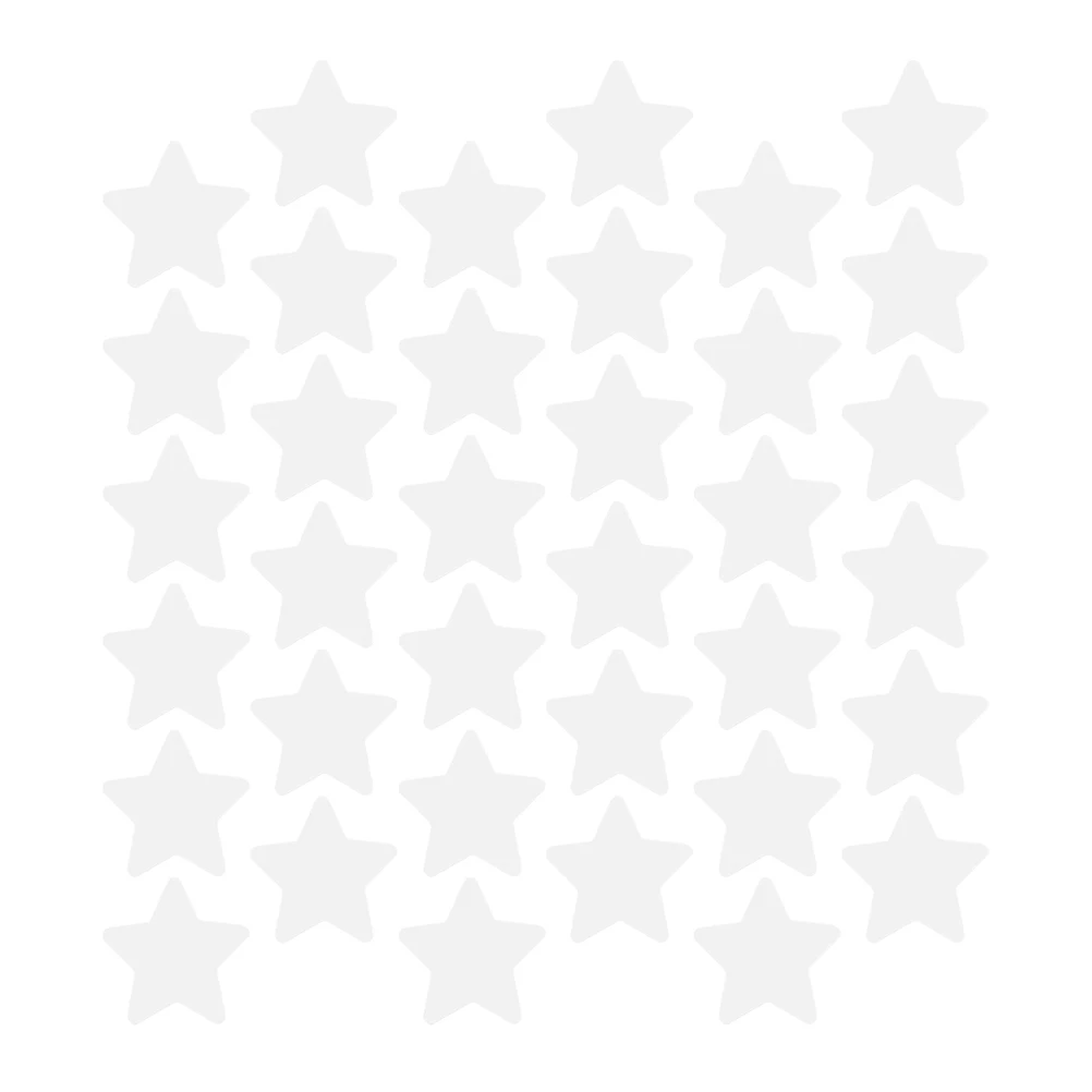 

200Pcs White Star Paper Cutouts Cardstock Versatile Usage for Bulletin Boards Classrooms Parties Festive Decorations