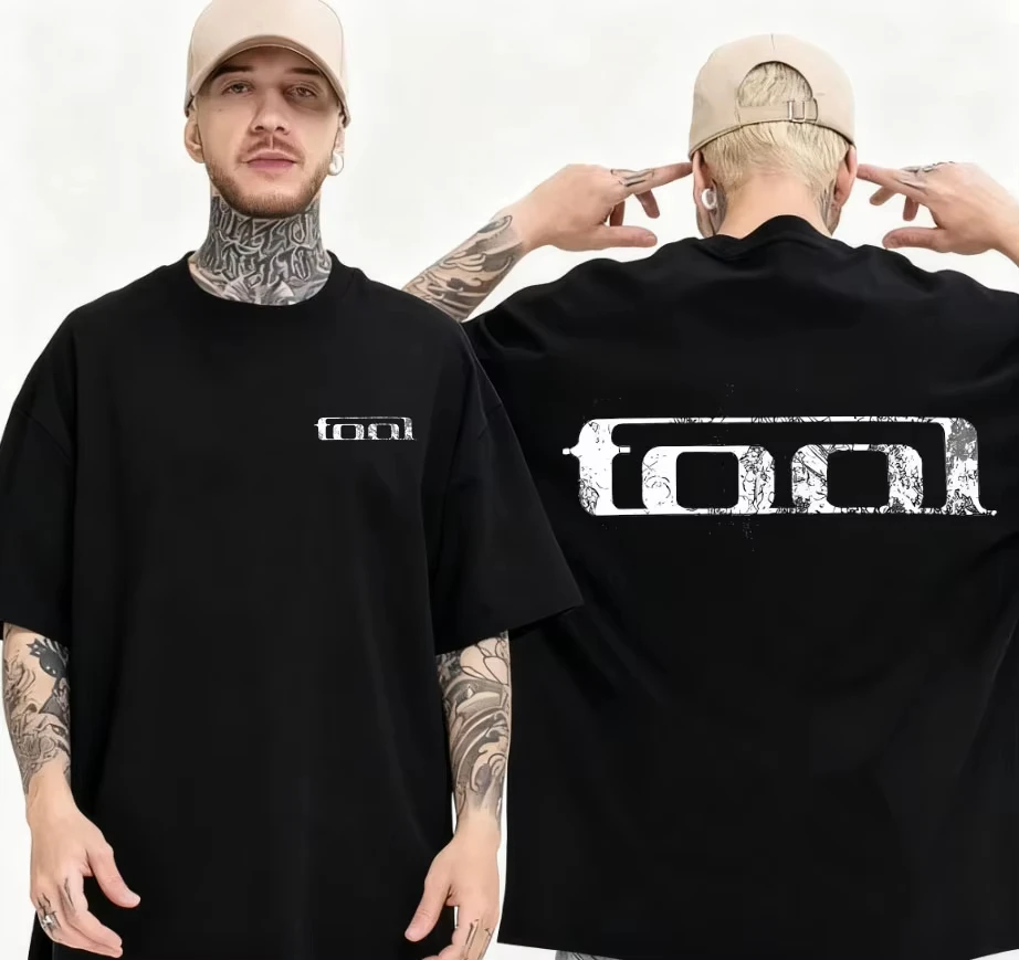 Summer Women's Men's Rock Tools Band Lateralus Heavy Metal Music Retro Cotton T-shirt Merch Top Funny T-shirt Top