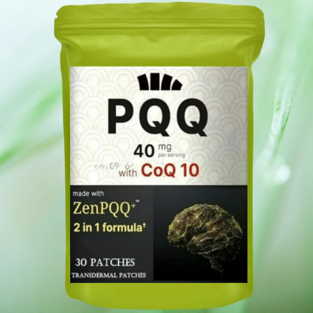 30 Patches Pqq Active Pyrroloquinoline Quinone Transdermal Patches