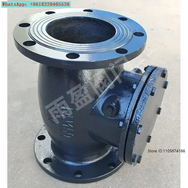 Flange check valve Swing flange check One-way Horizontal cast iron check Anti-backflow