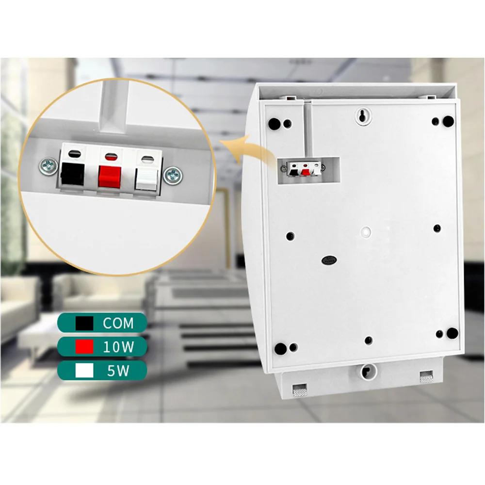 70V/100V Line 6" commerciële mode-wandgemonteerde luidspreker voor binnen