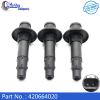 XUAN NEW Ignition Coil Kit 420664020 296000307 For SeaDoo GTIStick GTX GTS GTR RXT RXP WAKE 4-TEC 4TEC 130 155 185 129700-4410