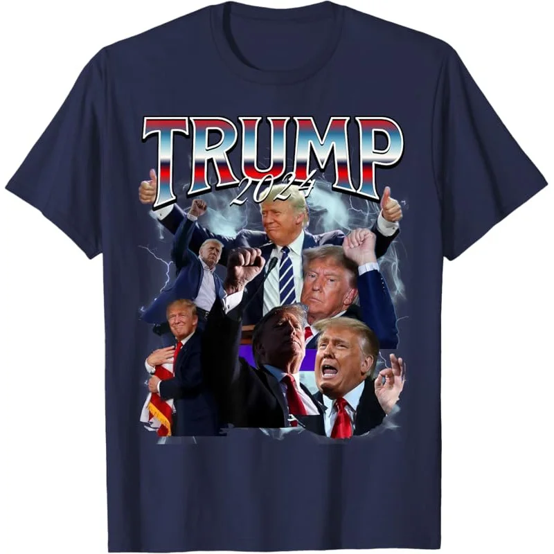 Funny Trump 2024 campaign 90s rapier trendy booties style T-shirt